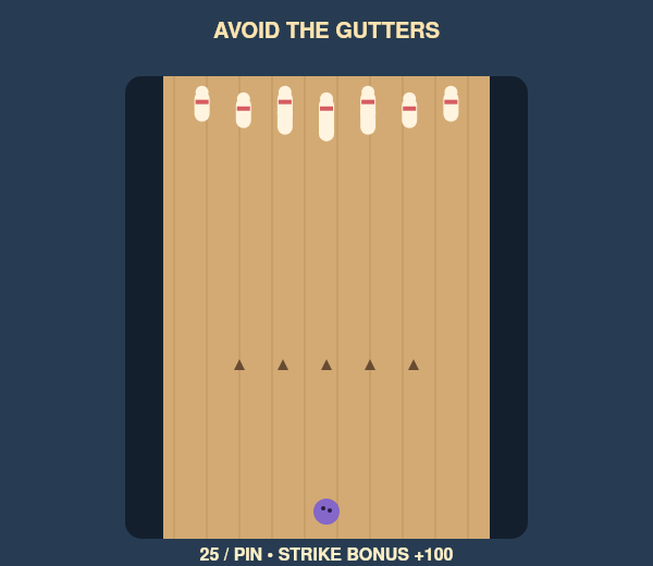 Bowling game preview